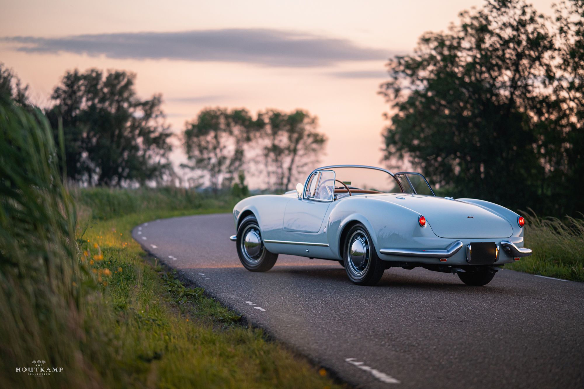 1955 Lancia B24S Spider America avec son hard-top
